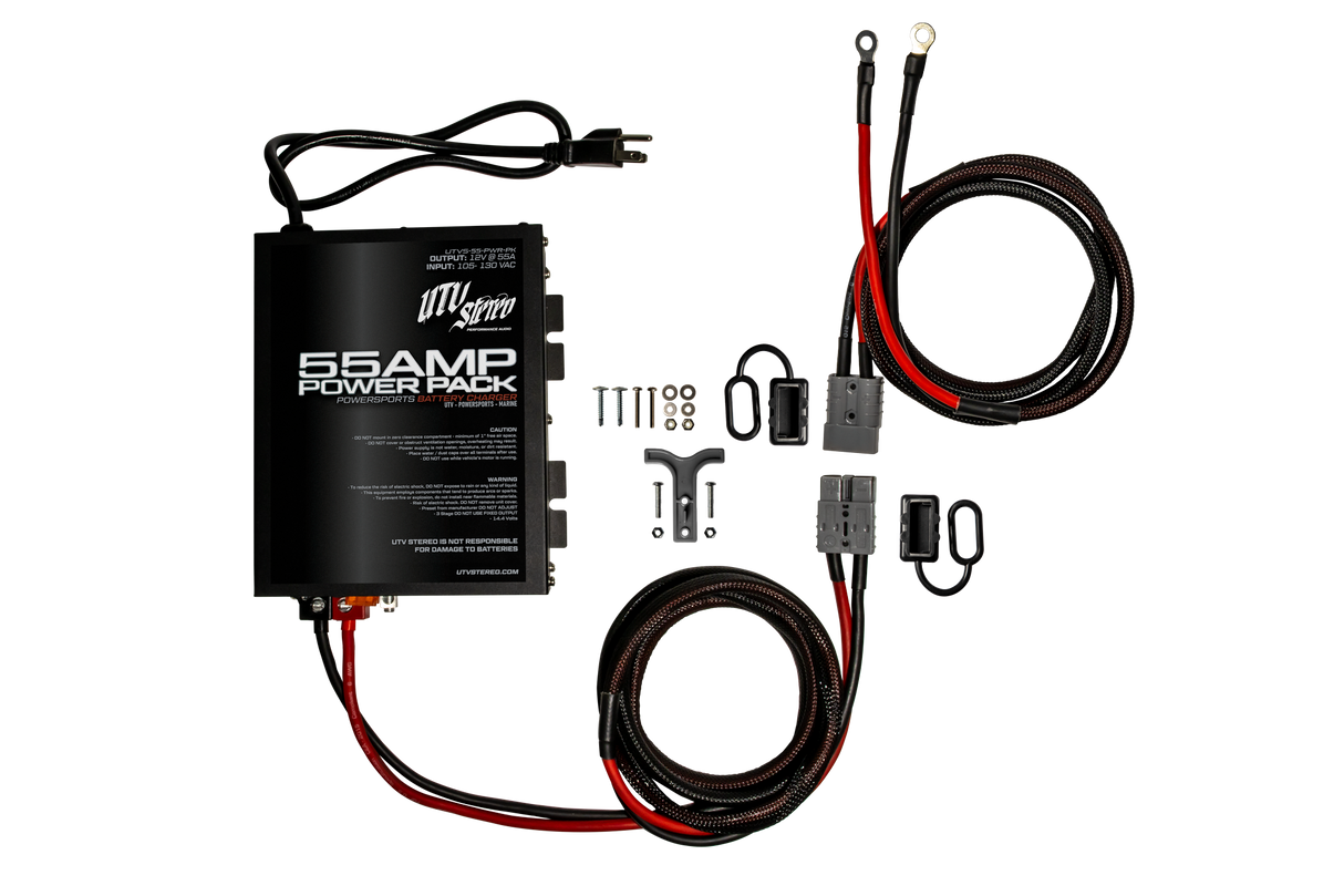 55A Power Pack System | UTVS-55-PWR-PK UTV Stereo