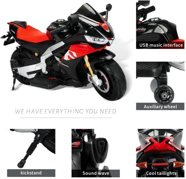 Powerful 24V Electric Dirt Bike for Kids with Long-Lasting Battery