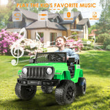 Premium 12V 7Ah Electric Ride-On Jeep for Kids - 2 Seater with Powerful Battery