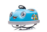 Premium 12V Dual Drive Electric Car for Kids Ages 1-6 with 6V4.5A*2 25W*2 Motor and Pushrod Steering