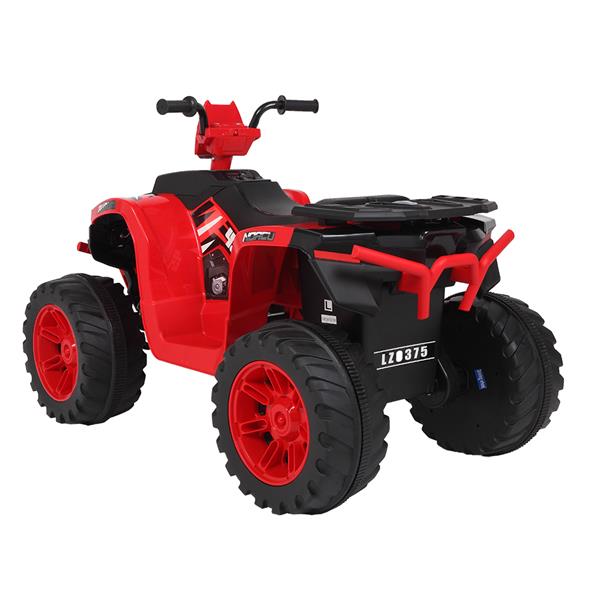 Premium 12V Dual Drive Electric Ride-On Car with LED Lights for Kids