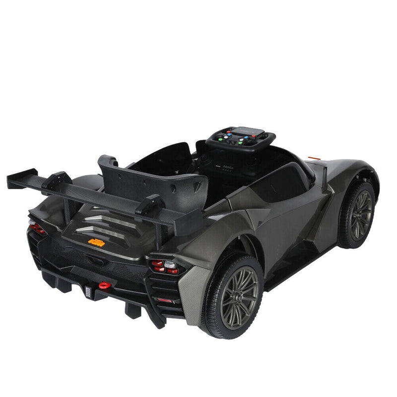 Premium 12V Electric Kids Ride On Car with Remote Control & 3 Speeds - LED Lights Included