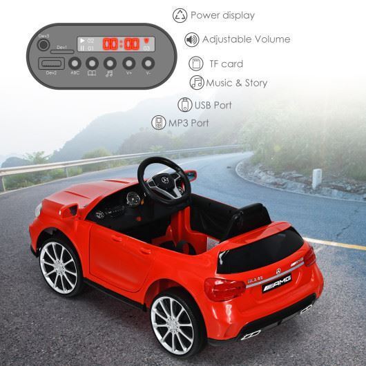 Premium 12V Electric Kids Ride On Car with Remote Control in Red