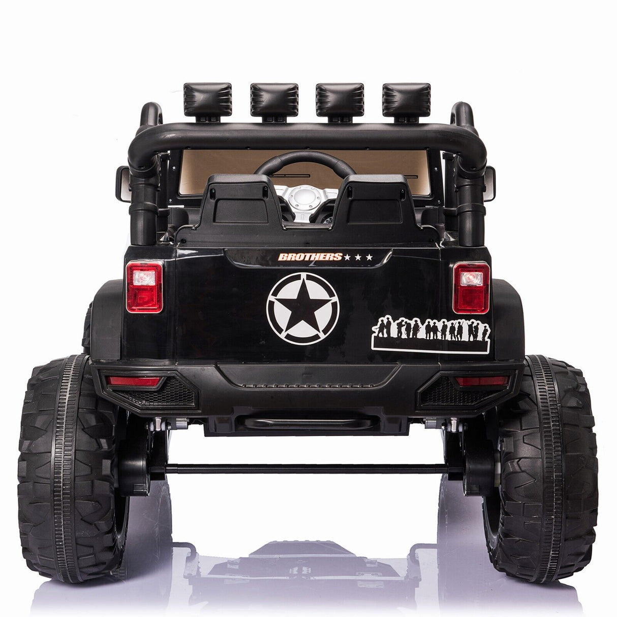 Premium 12V Electric Ride-On Truck for Kids with MP3 Player, Remote Control, and 2 Seats