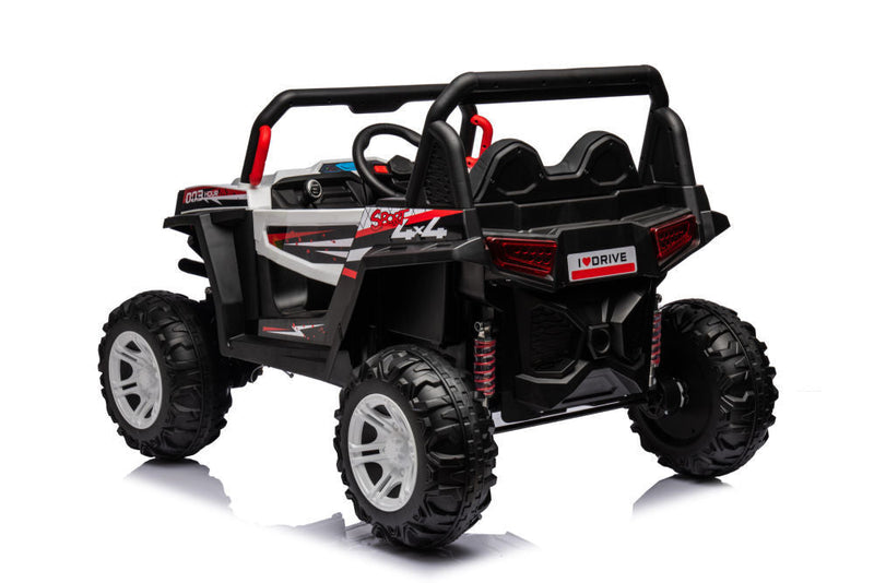 Premium 12V Four-wheel Drive Children's Toy Car with Music and Dual Speed Options