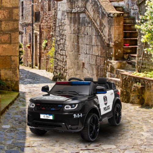 Premium 12V Kids Electric Car with Remote Control, LED Lights, Music & Horn