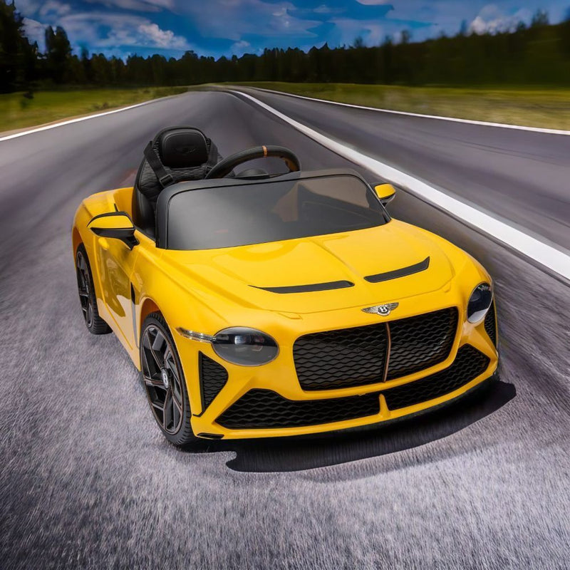 Premium 12V Kids Ride-On Car with 2.4G Remote Control - Licensed Bentley Mulsanne Design