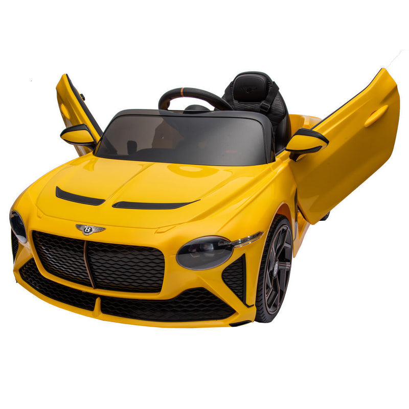 Premium 12V Licensed Bentley Mulsanne Kids Ride-On Car with 2.4G Remote Control for an Enhanced Driving Experience