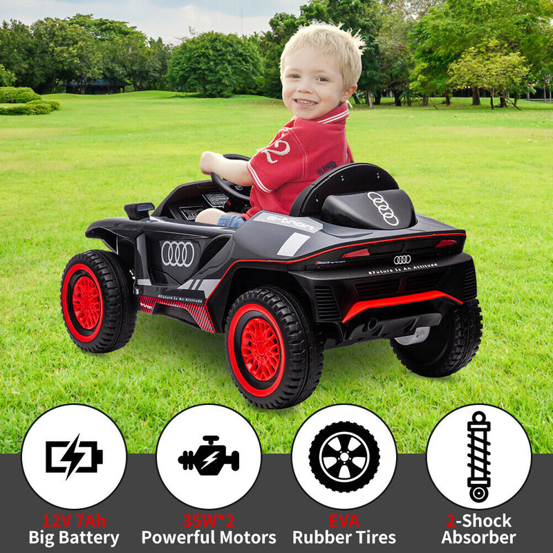 Premium 12V Ride-On Car for Kids with Remote Control, LED Lights, and Long-Lasting 7Ah Battery - Suitable for Ages 3 and Up
