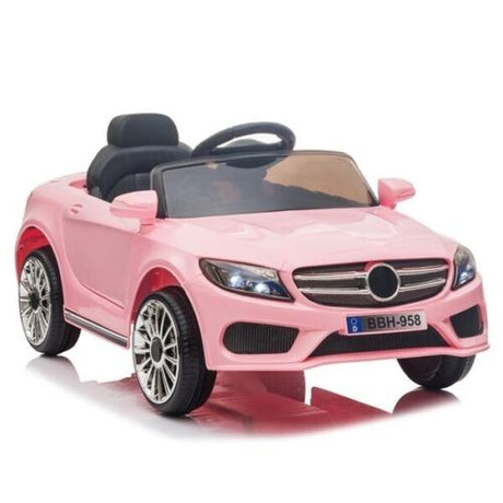 Premium 12V Ride On Car with Remote Control and LED Lights for Kids