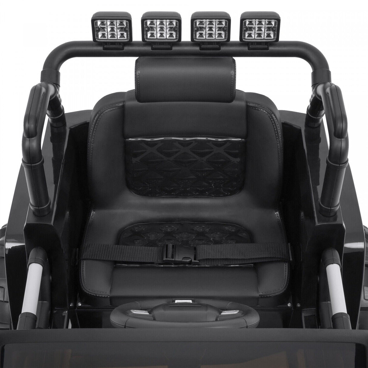 Premium 12V Ride On Truck for Kids with Remote Control, 3 Speeds, Spring Suspension, and LED Lights