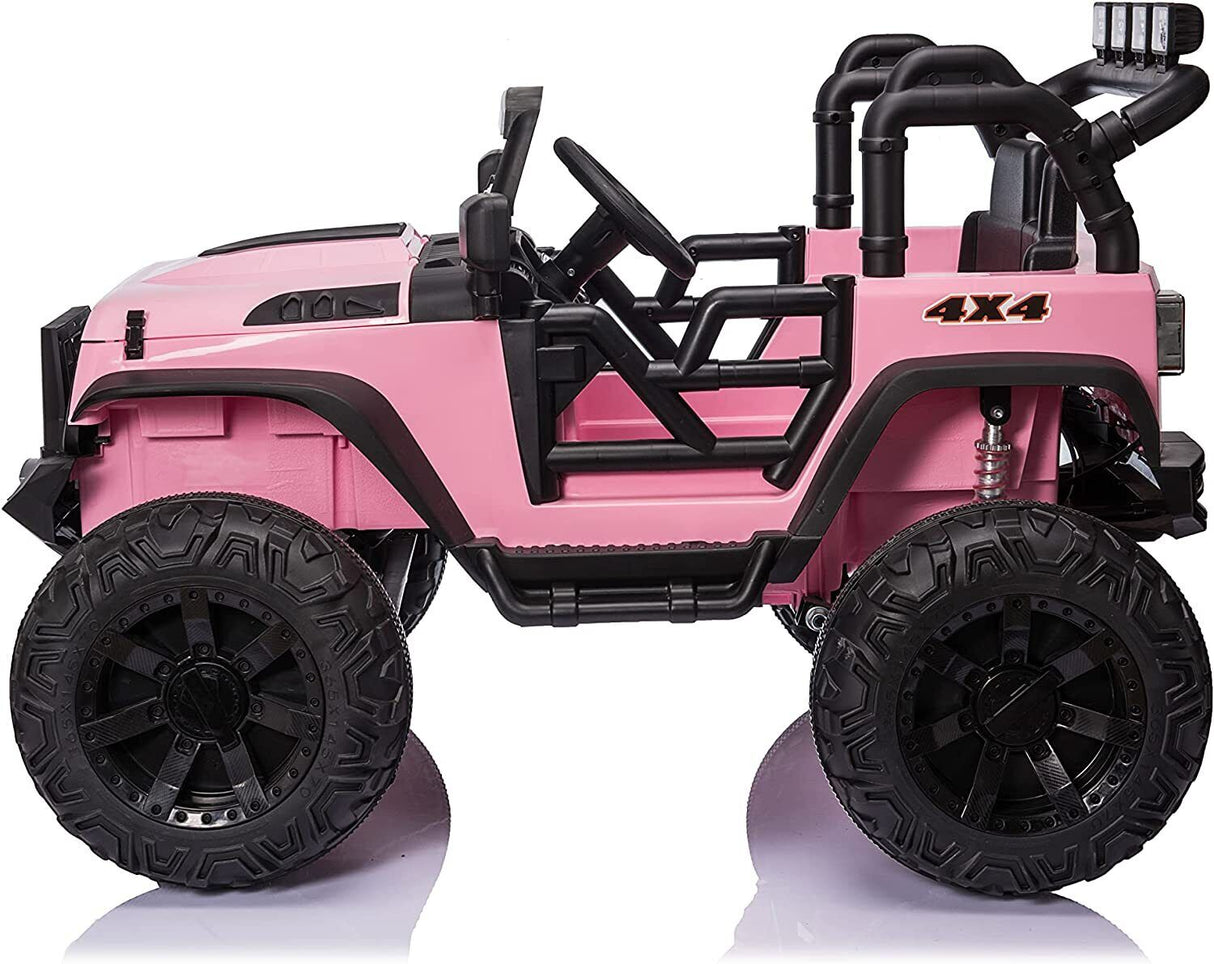 2-Seater 24V Electric Jeep for Kids with Remote Control and 2X200W Battery Power