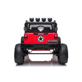 Premium 24V Kids Electric Jeep with Remote Control, LED Lights, MP3, and USB