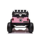 Premium 24V Kids Electric Jeep with Remote Control, LED Lights, MP3, and USB