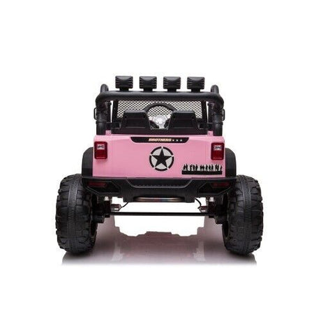 Premium 24V Kids Electric Jeep with Remote Control, LED Lights, MP3, and USB