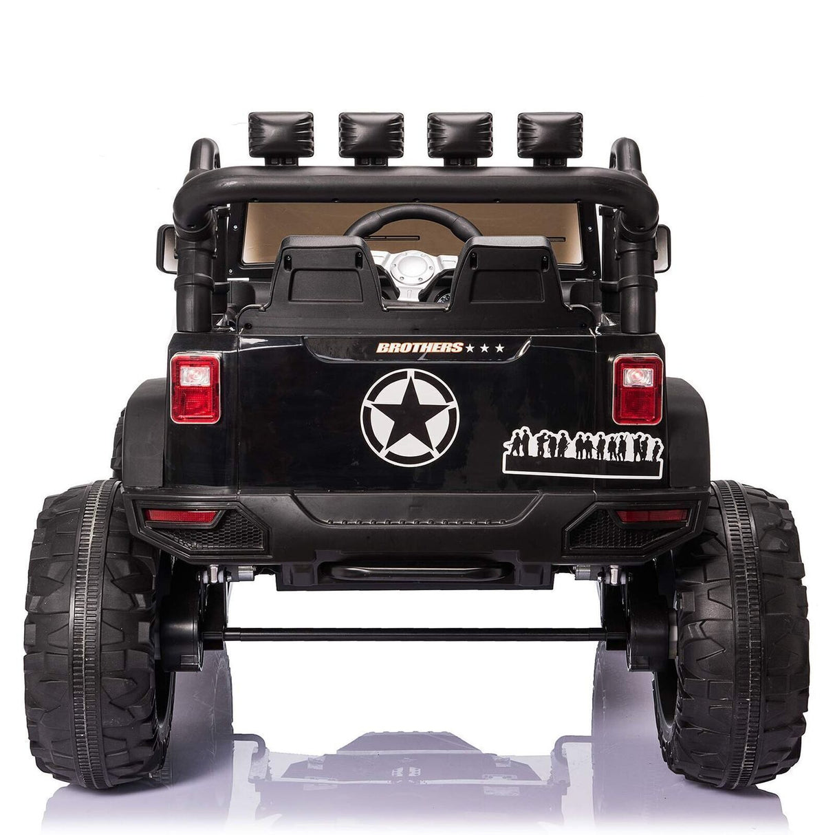 Premium 24V Ride-On Truck for Kids with Remote Control and Seat Belts