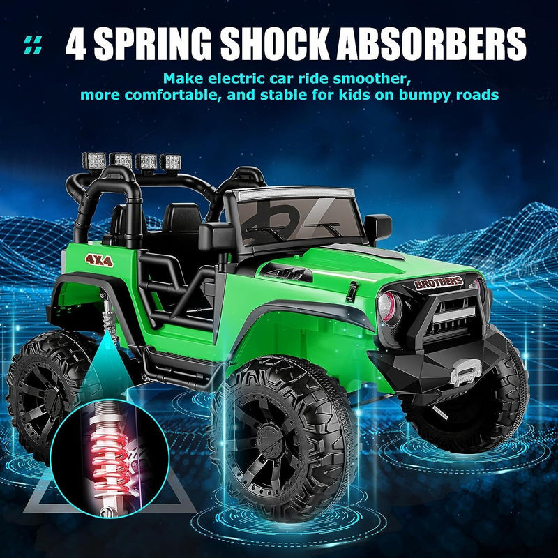 24V 2x200W Electric Ride-On Car for Kids with Remote Control - 2 Seater