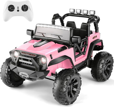 Electric 2-Seater Ride On Car for Kids with Remote Control - 24V 2x200W 2WD Toy Vehicle
