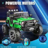 Premium 24V Electric Ride-On Car for Kids with Remote Control - 3 Speed Options