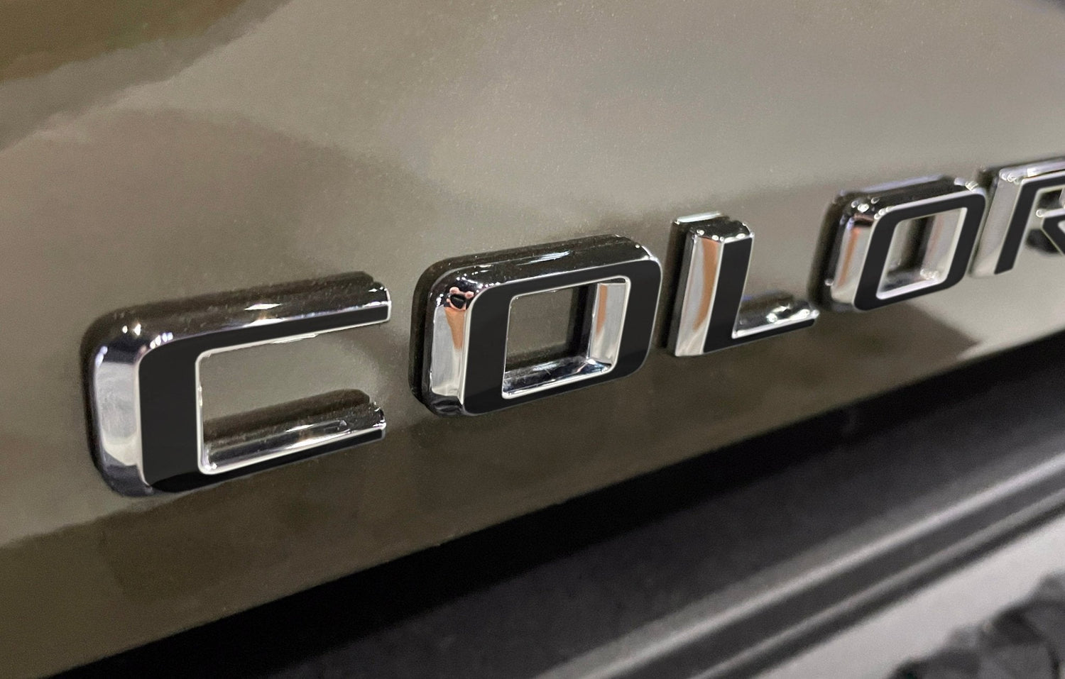 Premium Cast Vinyl Decal Letters for 2014-2026 Colorado Door and Tailgate Emblems