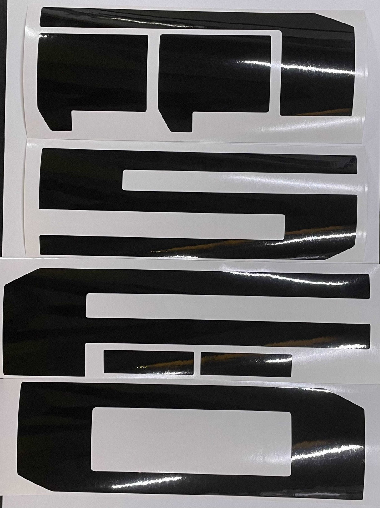 Premium Cast Vinyl Decal Inserts for 2021-2026 F-150 Tailgate TVD Vinyl Decals