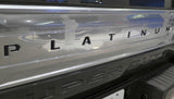 Premium Cast Vinyl Decal Letter Inserts for 2017-2024 F-250/F-350 PLATINUM Tailgate TVD Vinyl Decals