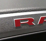 Premium Cast Vinyl Decal Letter Inlays for 2019-2026 RAM Dashboard TVD Vinyl Decals