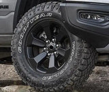 Premium Cast Vinyl Decal Overlays for 2019-2023 RAM Rebel Wheels TVD Vinyl Decals