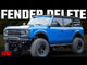 Rough Country Fender Flare Delete Kit Ford Bronco 4WD 2021-2026 51061
