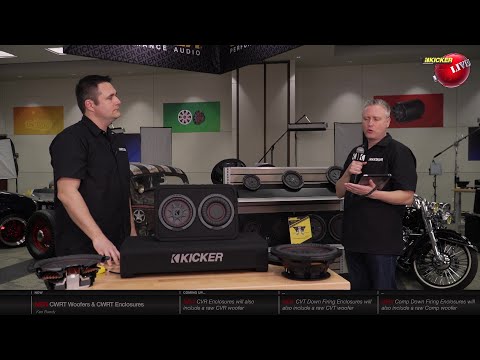 KICKER CompRT Loaded Enclosure