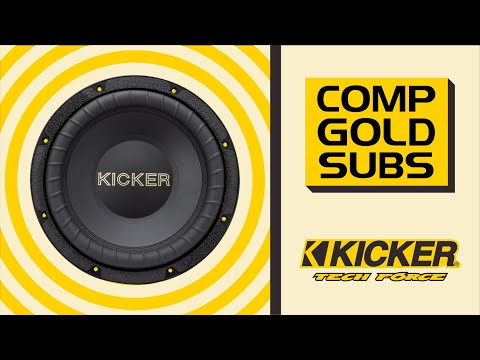 KICKER Competition Gold Subwoofer