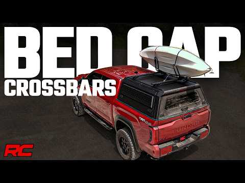 Rough Country Adjustable Crossbars Universal T-Slot Bed Cap 88215