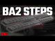 Rough Country BA2 Running Boards Side Step Bars 4-Door Ford Bronco 4WD 2021-2026 41007A