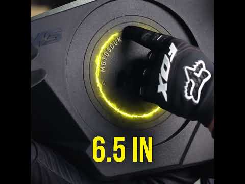 MOTOSOUND 6.5–8″ Upper Rear Door Speaker Enclosures for Maverick R MAX