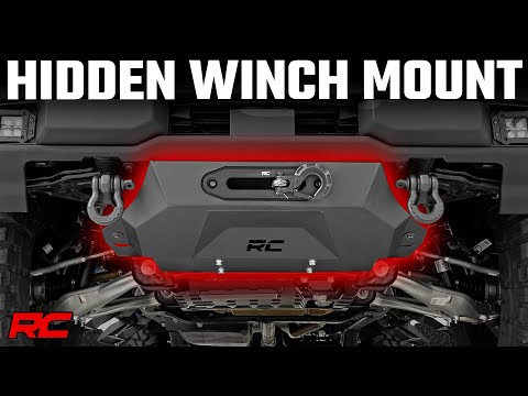 Rough Country Hidden Winch Mount Ford Bronco 4WD 2021-2026 51065