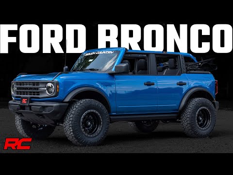 Rough Country 2 Inch Loaded Strut Lift Kit Ford Bronco 4WD 2021-2026 591141