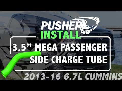 Pusher 3.5" MEGA Passenger-Side Intercooler Tube for 2019+ Ram 6.7L Cummins