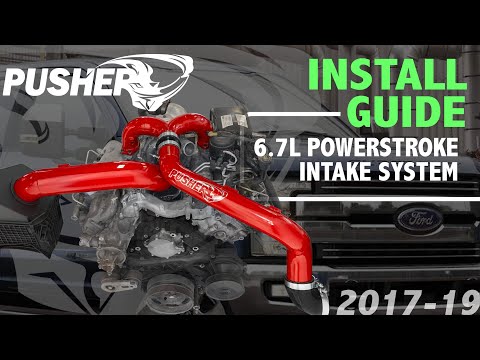 Pusher Intake System for 2017-19 Ford F250/350 6.7L
