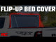 Rough Country Hard Tri-Fold Flip Up Bed Cover Toyota Tacoma 2WD/4WD 2024-2026 49415551-config