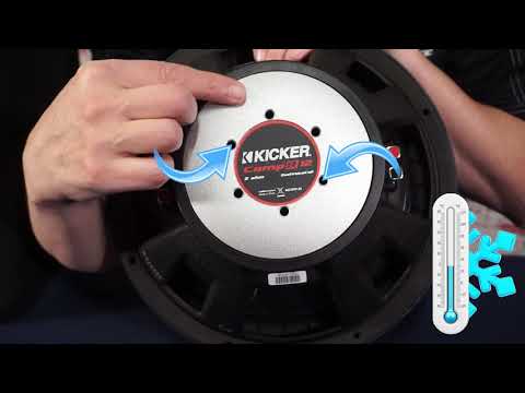 KICKER CompR Loaded Enclosure