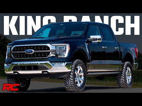 Rough Country 3 Inch Lift Kit Forged UCA Ford F-150 4WD 2021-2026 41430