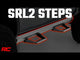 Rough Country SRL2 Adjustable Aluminum Steps Double Cab Toyota Tacoma 2WD/4WD 2024-2026 73003