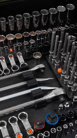 Toolbox Widget 1/4" Socket Organizers Toolbox Widget USA