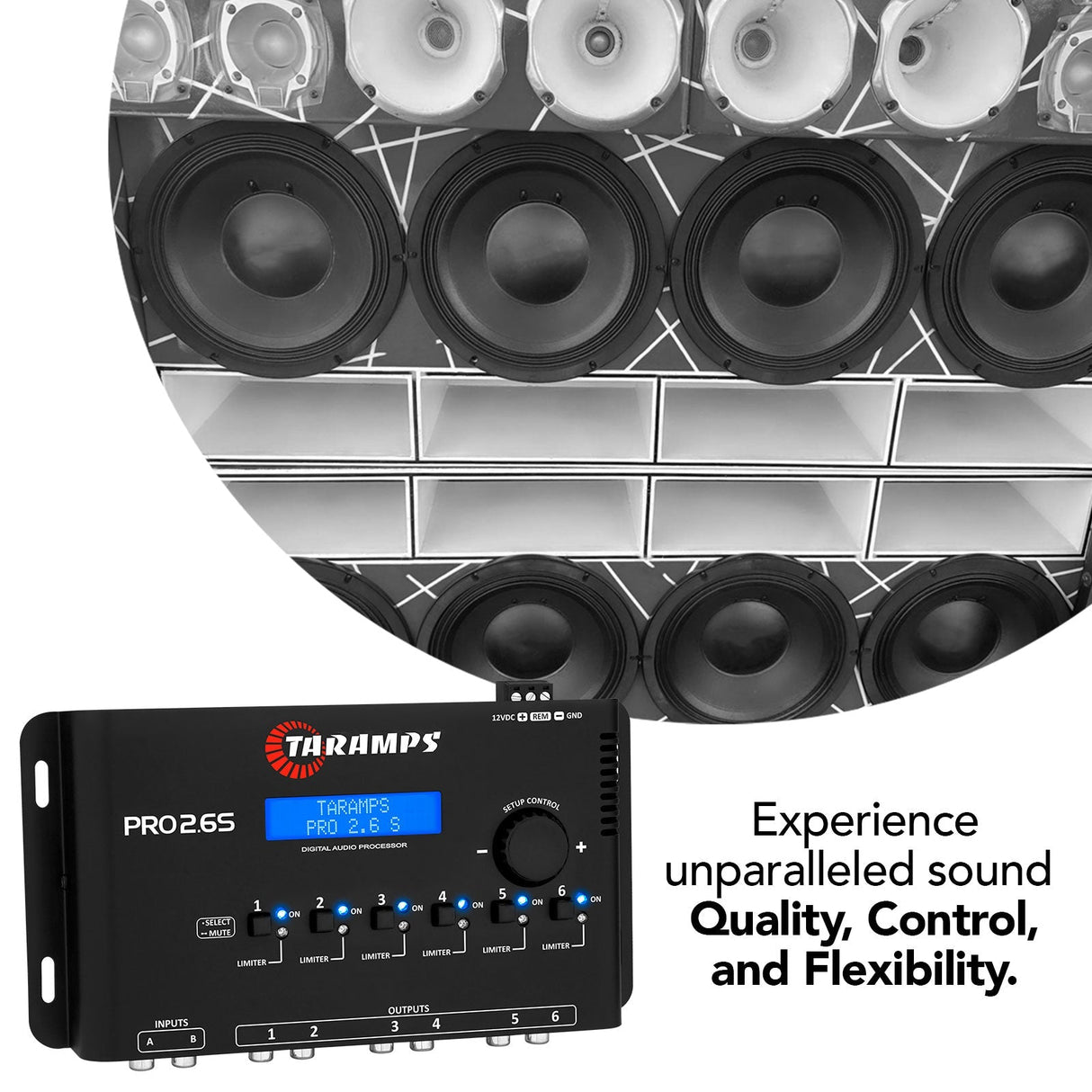 Taramps PRO 2.6S Audio Processor Taramps US