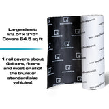 SoundSkins | Pro Plus Sound Deadening Kit | SSK-PROPLUS | 3 Layers (Acoustic Foam, Foil, Rubber Butyl), 64.5 sq ft SoundSkins Global