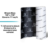 SoundSkins | Pro Two Door Sound Deadening Kit | SSPRO-1 | 3 Layers (Acoustic Foam, Foil, Rubber Butyl), 11 sq ft SoundSkins Global