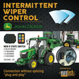John Deere Front Wiper Intermittent Control — 3000/4000/5000 Series (2011–2026) Eurotech Electronics