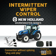 New Holland Work Master Rear Wiper Intermittent Control (2018–2024) Eurotech Electronics
