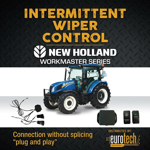New Holland Work Master Rear Wiper Intermittent Control (2018–2024) Eurotech Electronics