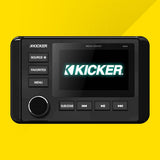 KICKER KMC4 Marine Dual-Zone Media Center